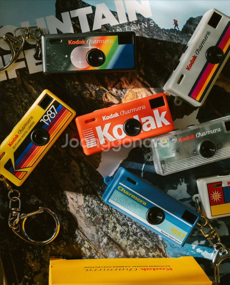 코닥 차메라 키링(레드)--0