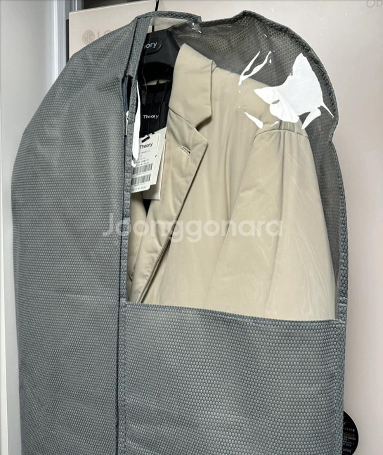 띠어리 패딩코트L사이즈(110) 베이지컬러 택달린 새것--0