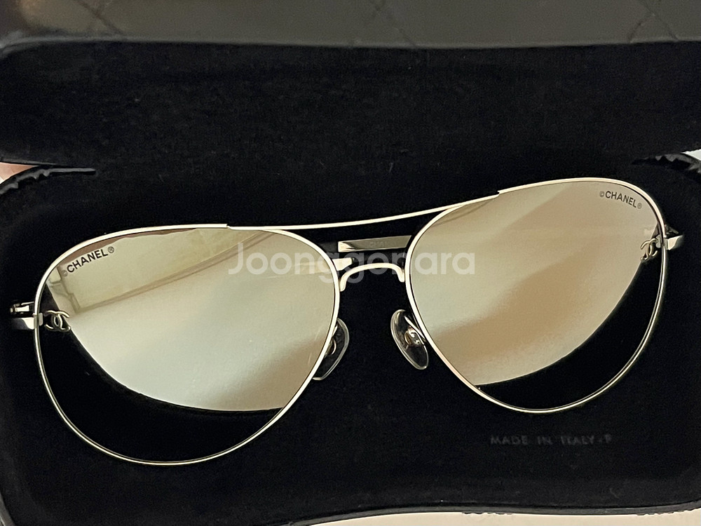 샤넬 파일럿 선글라스--0