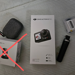 DJI 오즈모 액션5 프로 어드벤쳐 콤보 풀세트