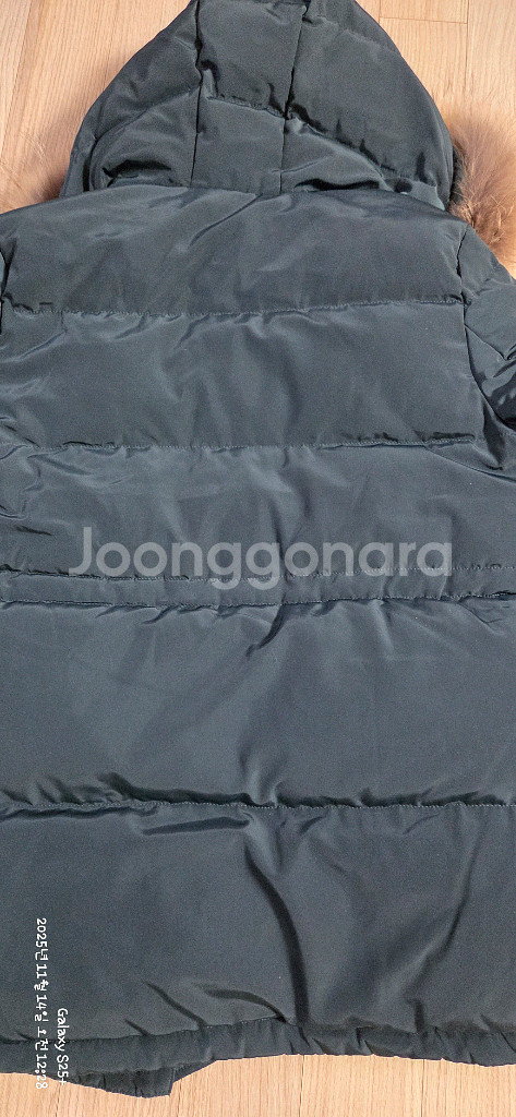 헤지스키즈 덕다운패딩 150 새상품--2