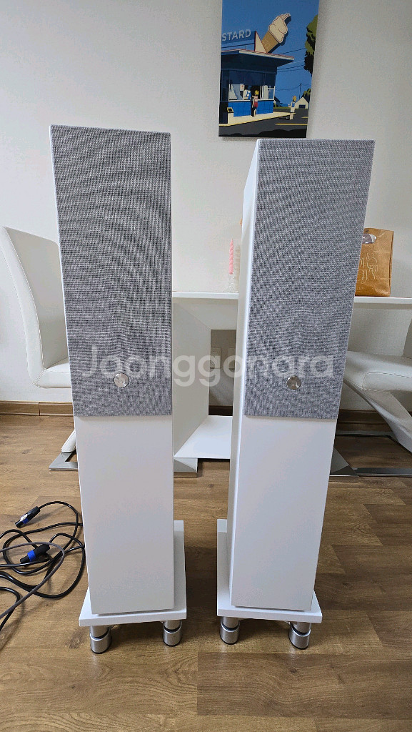 오디오프로A48 액티브스피커 및 특주 전원케이블,방--0