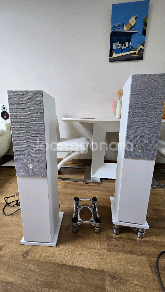 오디오프로A48 액티브스피커 및 특주 전원케이블,방--2