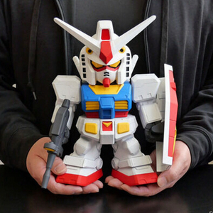 [미개봉] 반다이 점보소프비 SD RX-78-2 퍼스트건담