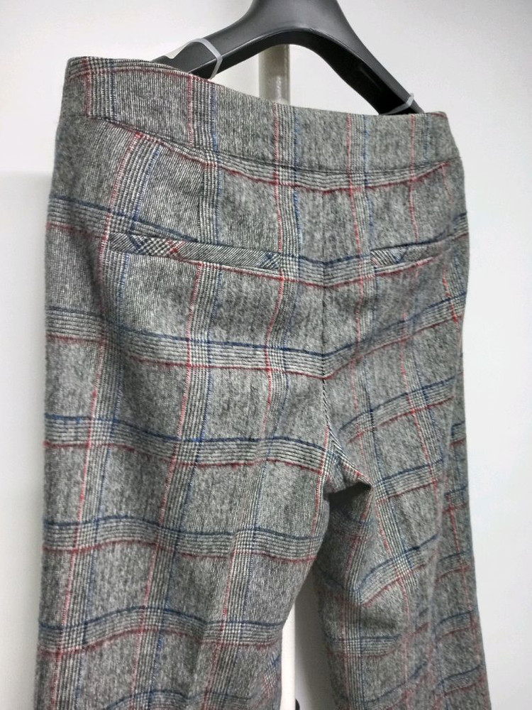 미샤 추동 양모 그레이 일자핏 팬츠 55--5