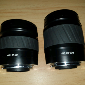 구형 미놀타 렌즈 2개 일괄