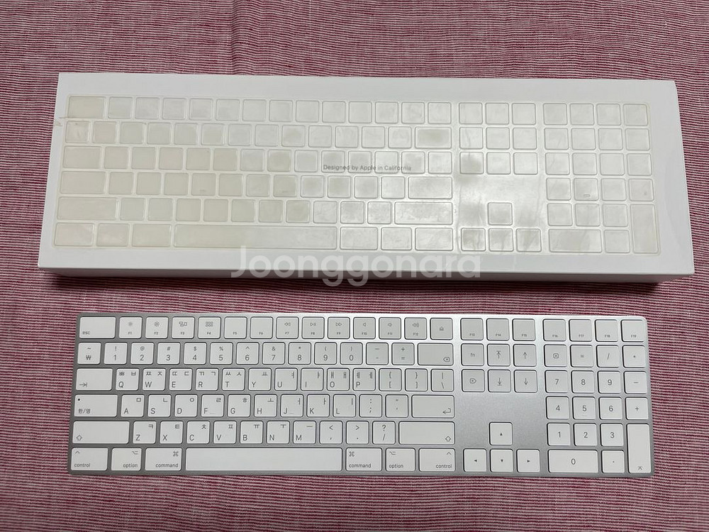 애플 매직 키보드 뉴메릭 풀배열 무선 키보드--0