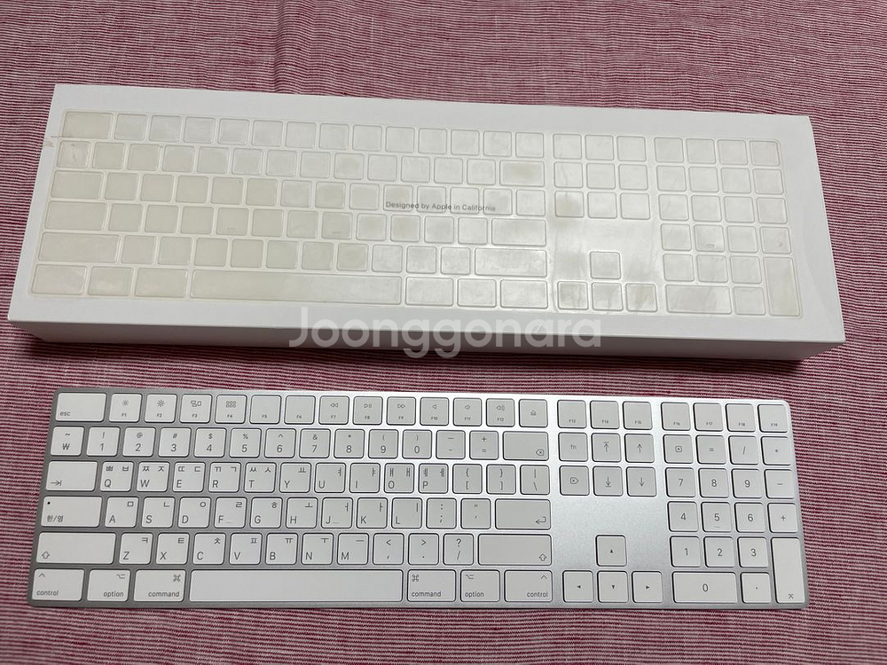 애플 매직 키보드 뉴메릭 풀배열 무선 키보드--1