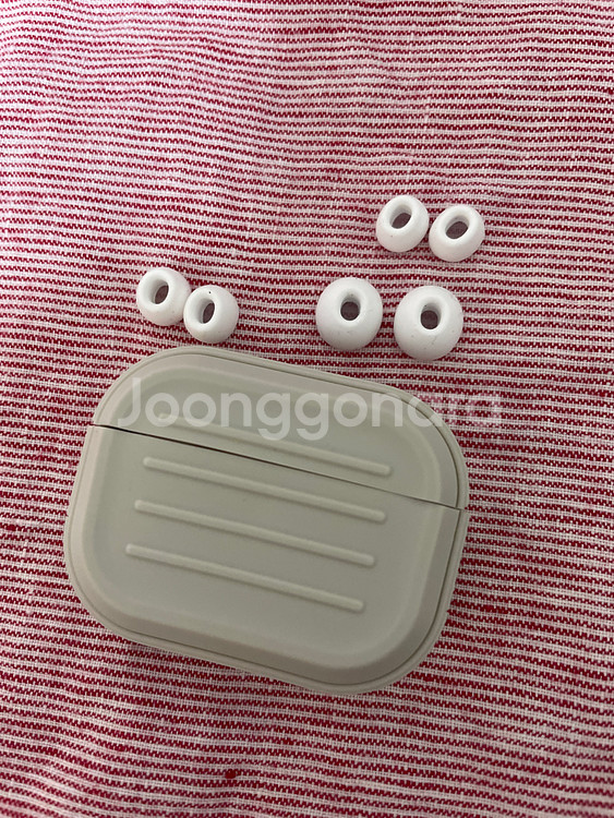 애플에어팟프로2 c타입 (25/10월생산) 애플케어플러스 엘라고 아머케이스--2