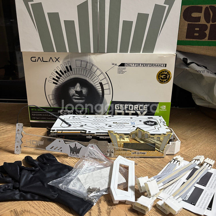 갤럭시 호프 2080ti 그래픽카드 박스포함--2