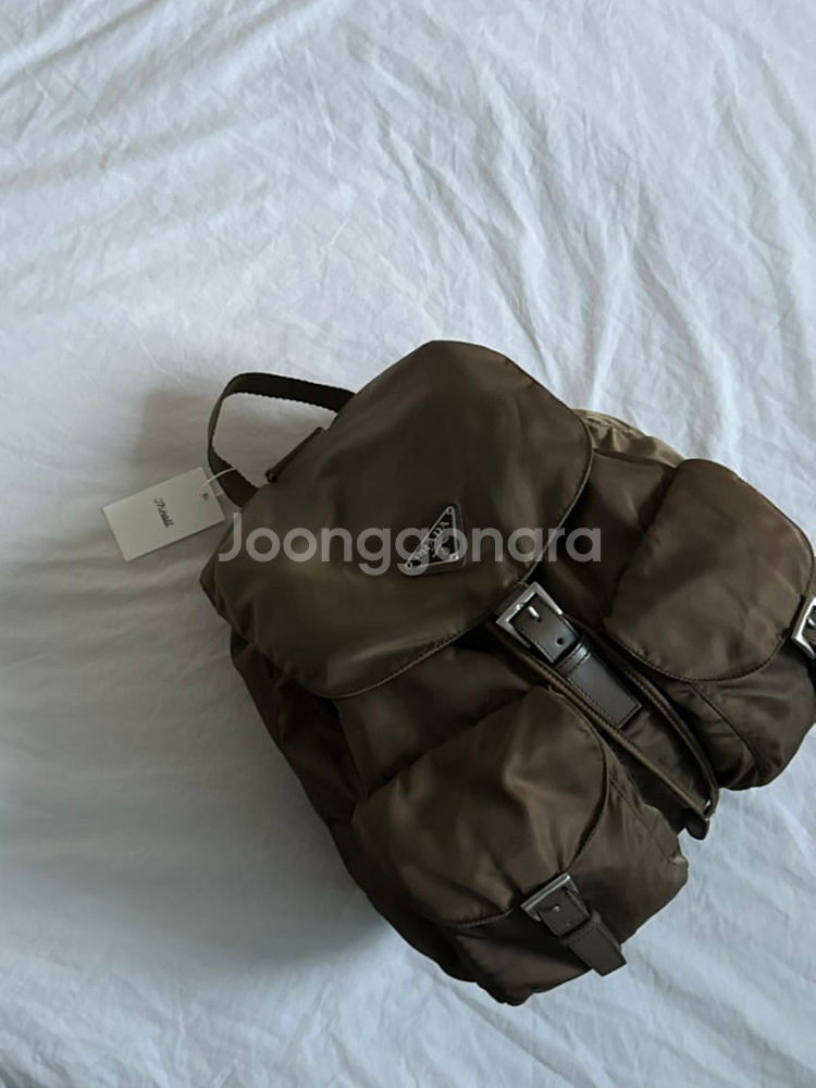 프라다 나일론 백팩--0