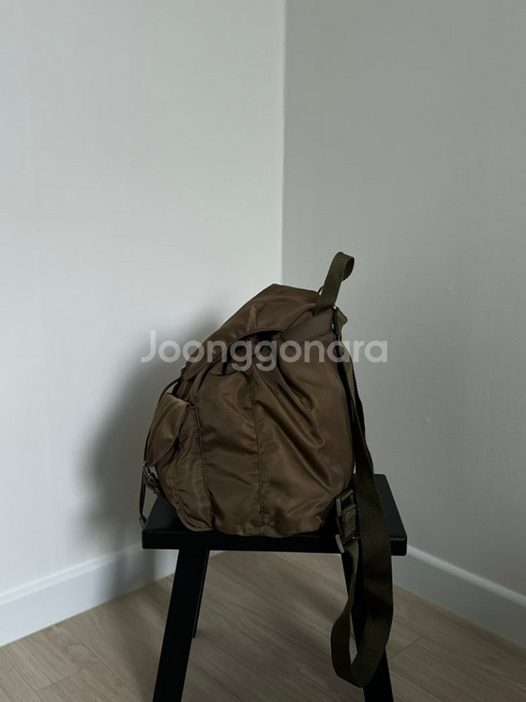 프라다 나일론 백팩--3