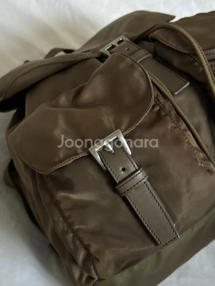 프라다 나일론 백팩--8