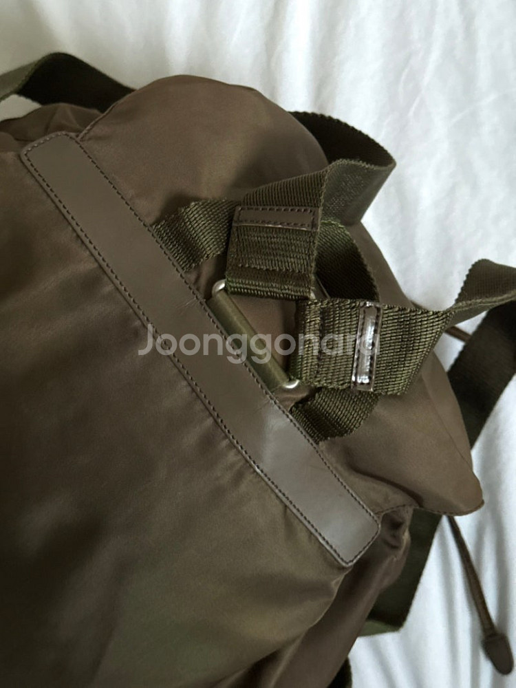 프라다 나일론 백팩--9