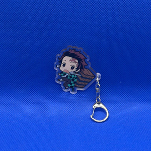 귀멸의칼날 탄지로 네즈코가방 아크릴 키링 새상품미개봉 한정