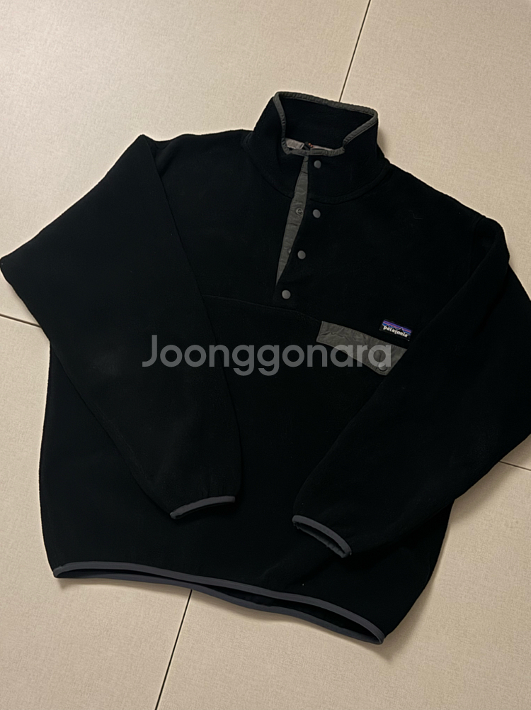 파타고니아 신칠라 블랙 포지그레이--4