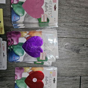 별/하트 은박풍선