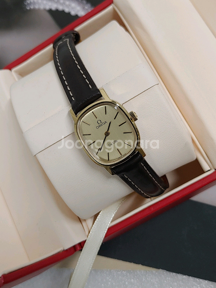 오메가드빌 수동 여성용시계--2