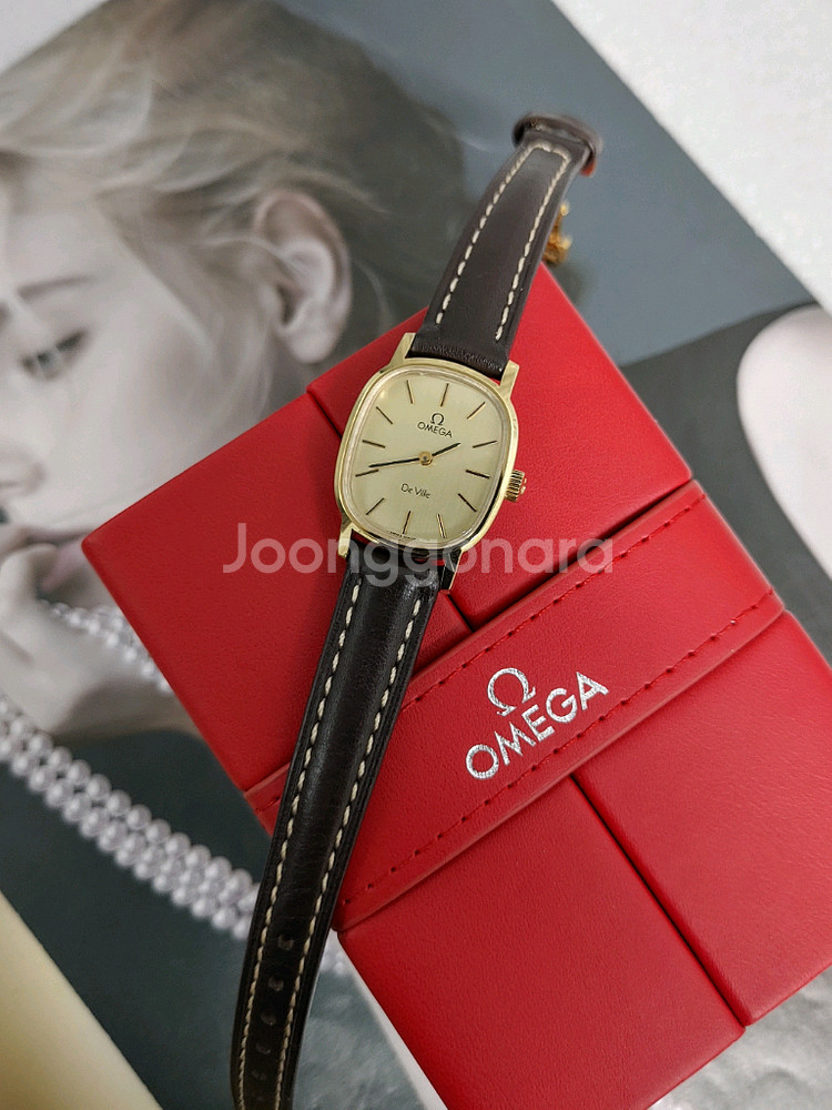 오메가드빌 수동 여성용시계--8