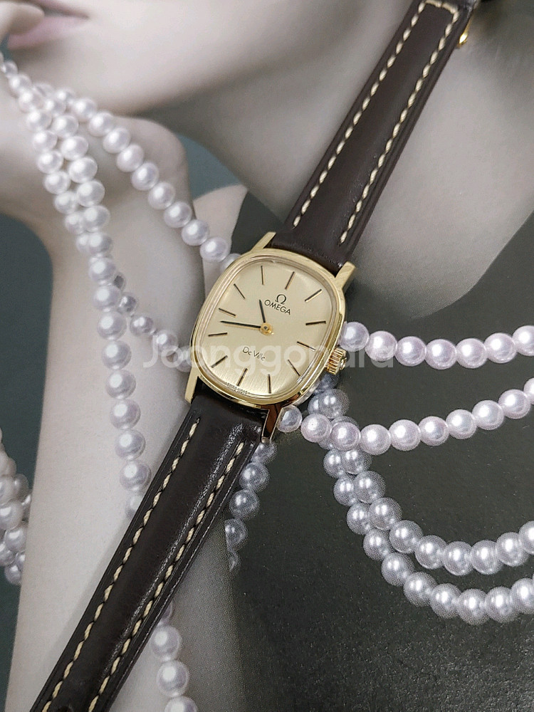 오메가드빌 수동 여성용시계--7