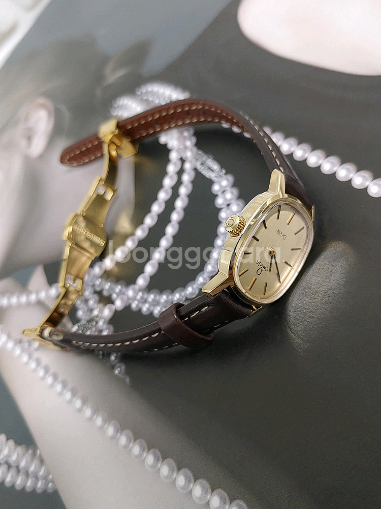 오메가드빌 수동 여성용시계--6