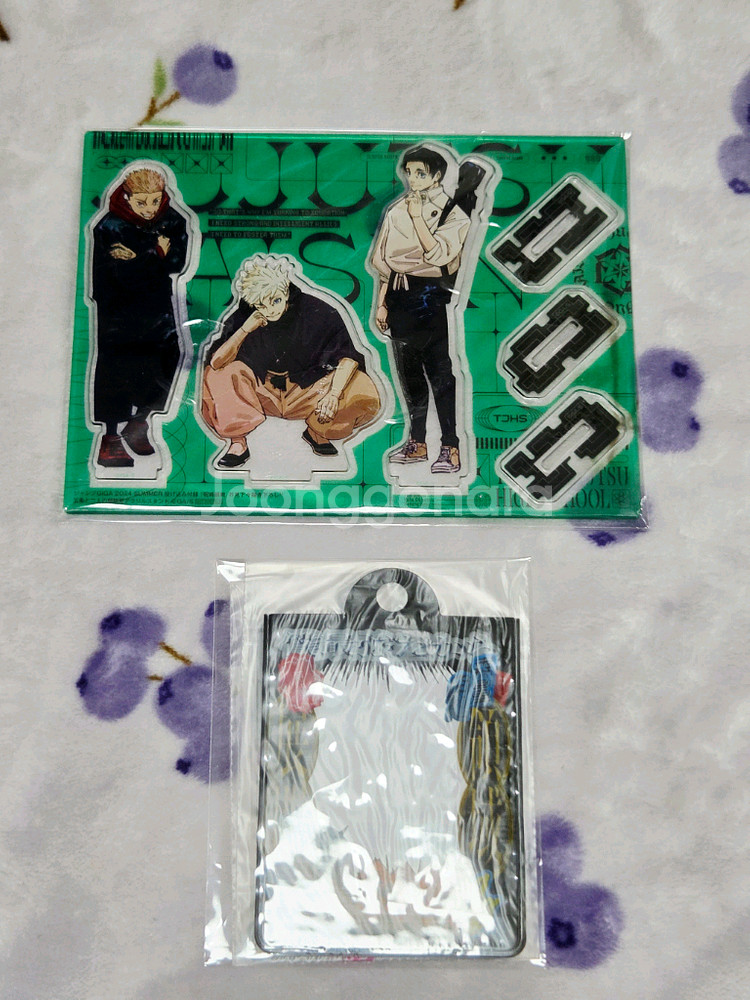 주술회전 점프기가 GIGA 서머 부록 아크릴 스탠드, 카드홀더 고죠 유타--0