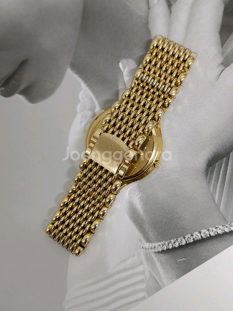 SANDOZ 18K 골드 다이아 남성용시계--3