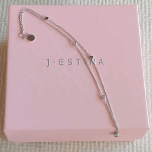 제이에스티나 2줄실버팔찌