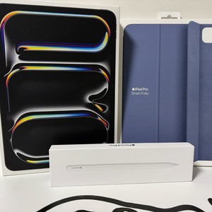 아이패드 프로 11 m4 256gb + 애플펜슬 프로 + 정품 스마트 폴리오