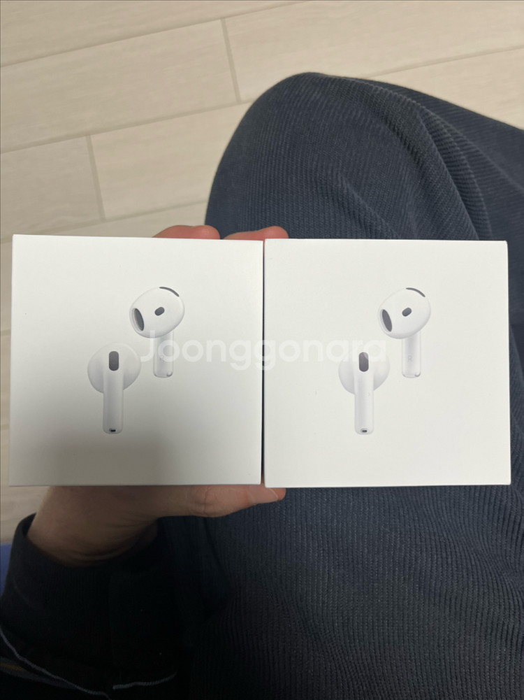 애플 에어팟4세대 노이즈캔슬링--1