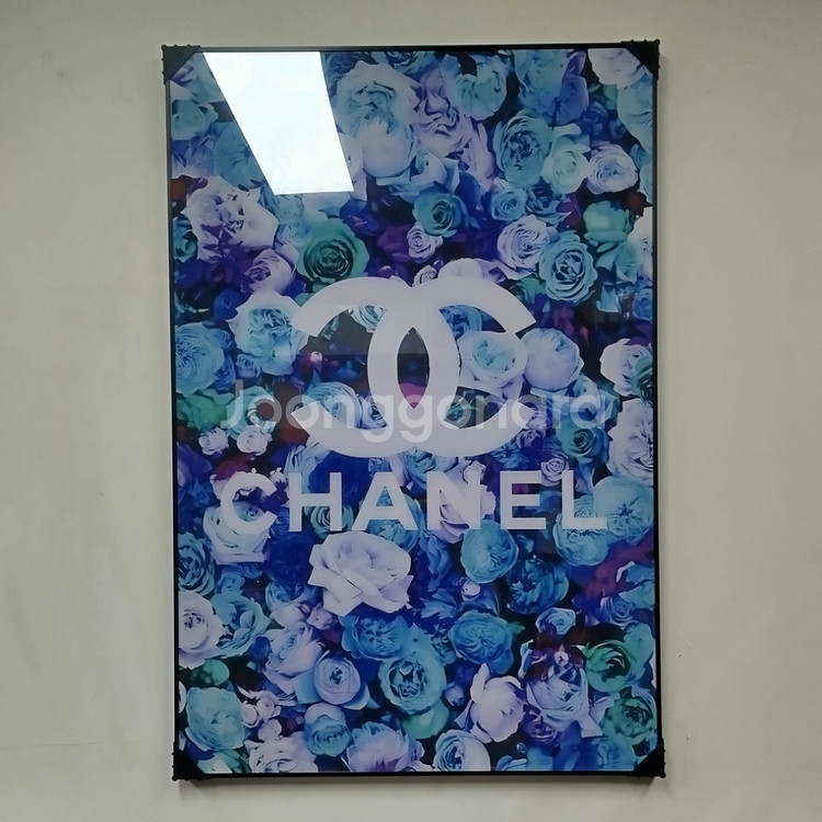 샤넬그림 샤넬액자 캐릭터 대형 그림 액자 팝아트 인테리어소품 인테리어액자 명품그림 가방 지갑 샤넬 아트 스카프--0
