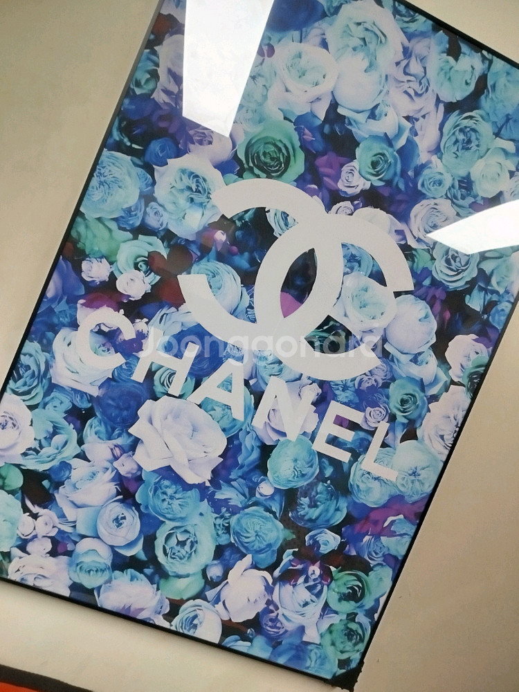 샤넬그림 샤넬액자 캐릭터 대형 그림 액자 팝아트 인테리어소품 인테리어액자 명품그림 가방 지갑 샤넬 아트 스카프--9