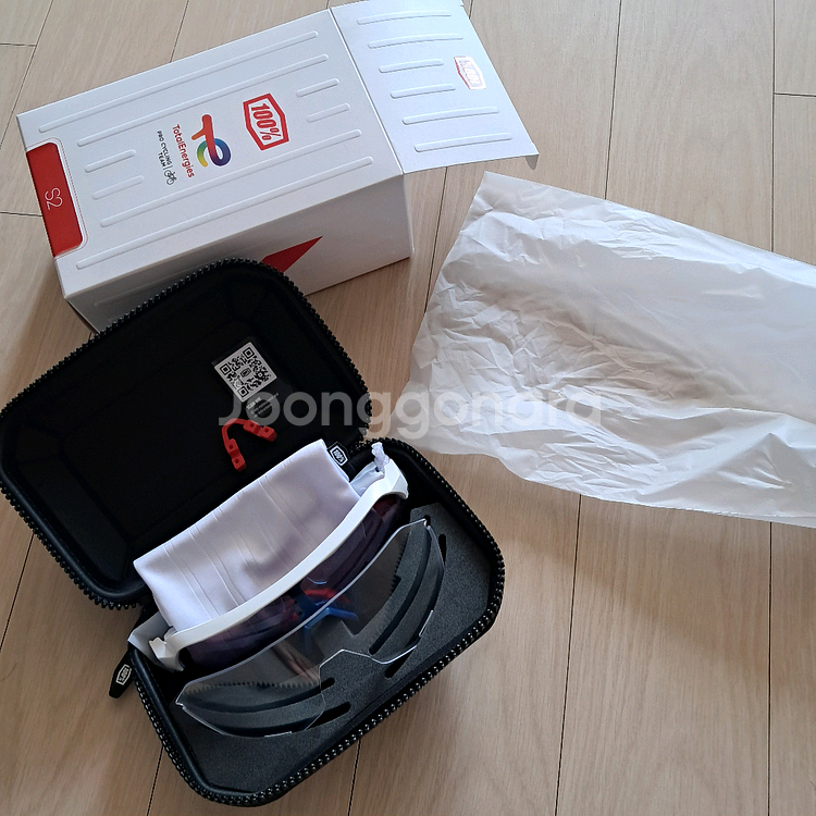 100퍼센트 s2 토탈에너지 한정판 고글 선글라스 새상품--3