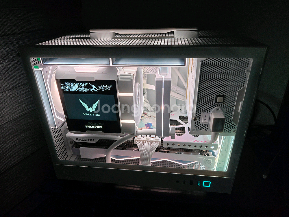 새상품 itx 올화이트 라라랜드 고성능 게이밍 데스크탑 pc--0
