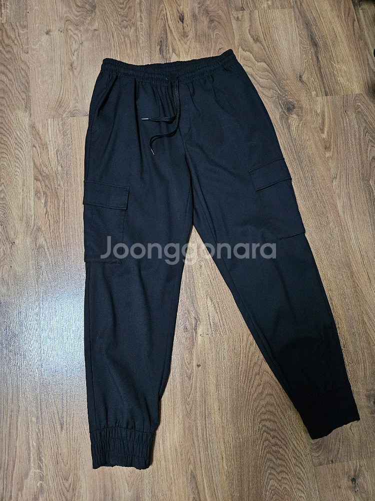 남성 카고 조거팬츠 블랙 32 L 세븐셀라 베스트셀러 히트작--3