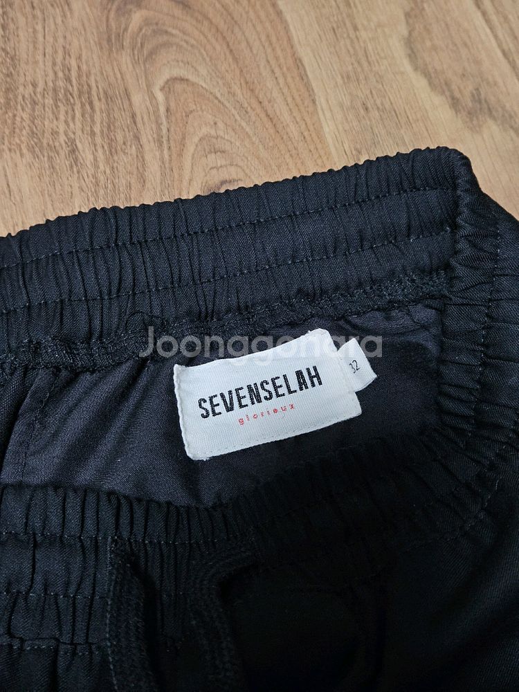 남성 카고 조거팬츠 블랙 32 L 세븐셀라 베스트셀러 히트작--12