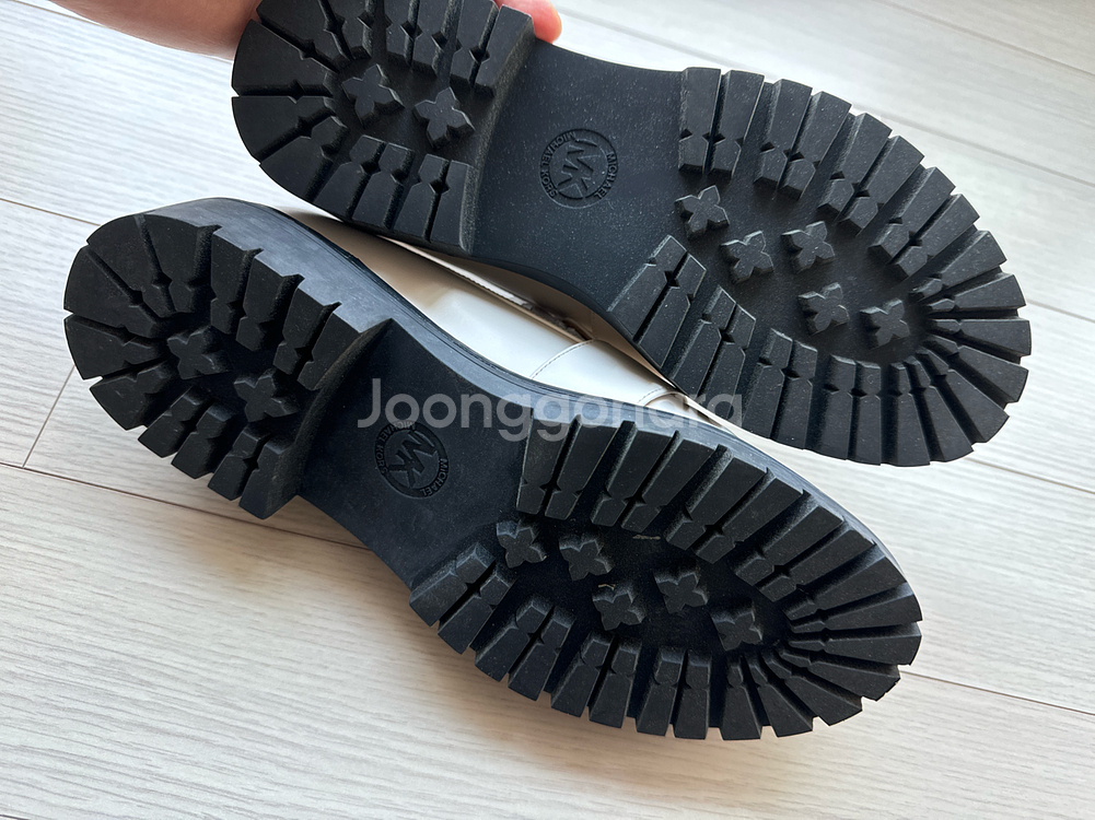 마이클코어스 파커 오버솔 레더 로퍼--1