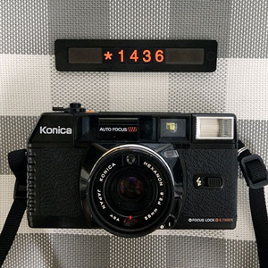 코니카 C 35 MF 필름카메라