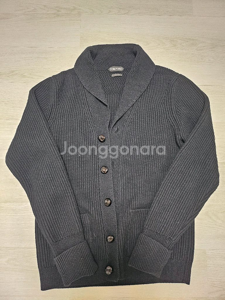 톰포드 케이블 니트 가디건 48--4