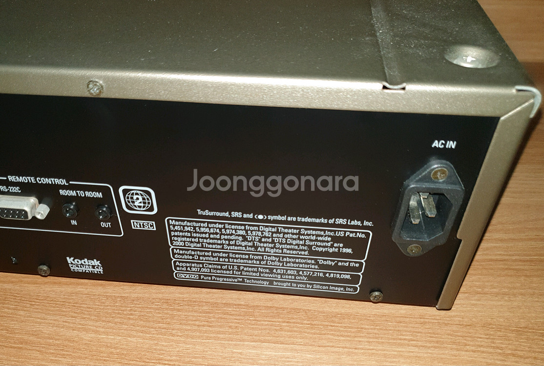 [고장품] 데논 DVD-2900 플레이어--5