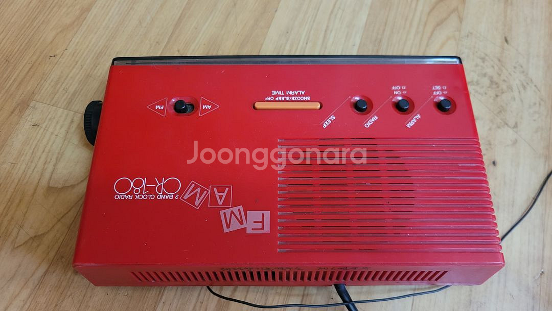 대우 빈티지 라디오 1985년식--2