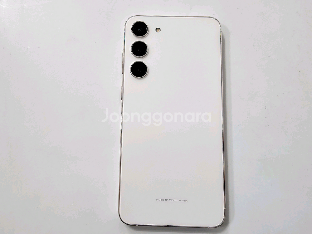 갤럭시s23플러스 크림 256G kt B급--0