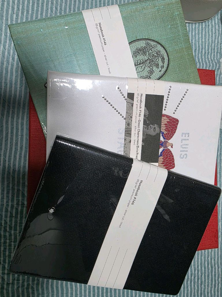 몽블랑 잉크, 노트 여러개 판매합니다. 이미지