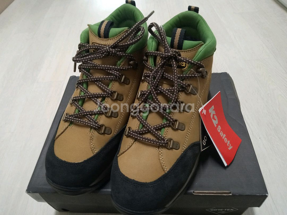 K2-17 안전화 260 고어텍스 최고급 275 박스새제품--1