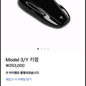 테슬라 모델3/모델Y 키팝 팝니다.