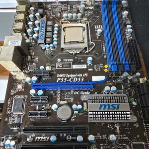 MSI i5-760 + P55 메인보드 세트 무료배송