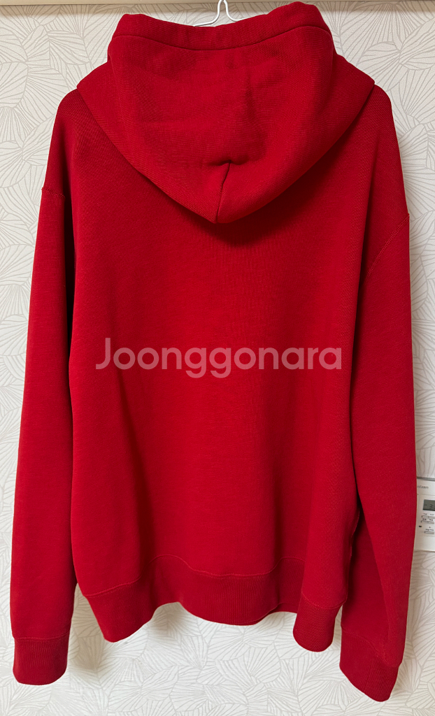 [L] 폴로 랄프로렌 뉴욕 플리스 후드 집업 레드--3