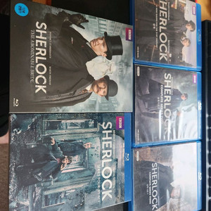 BBC 셜록 블루레이 시즌 1~4, 유령신부 판매합니다.