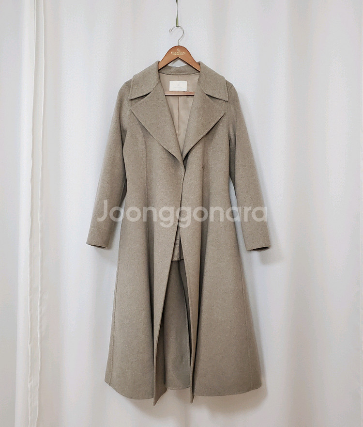 (새세품)지수다움 캐시미어블렌딩 울코트 free--3