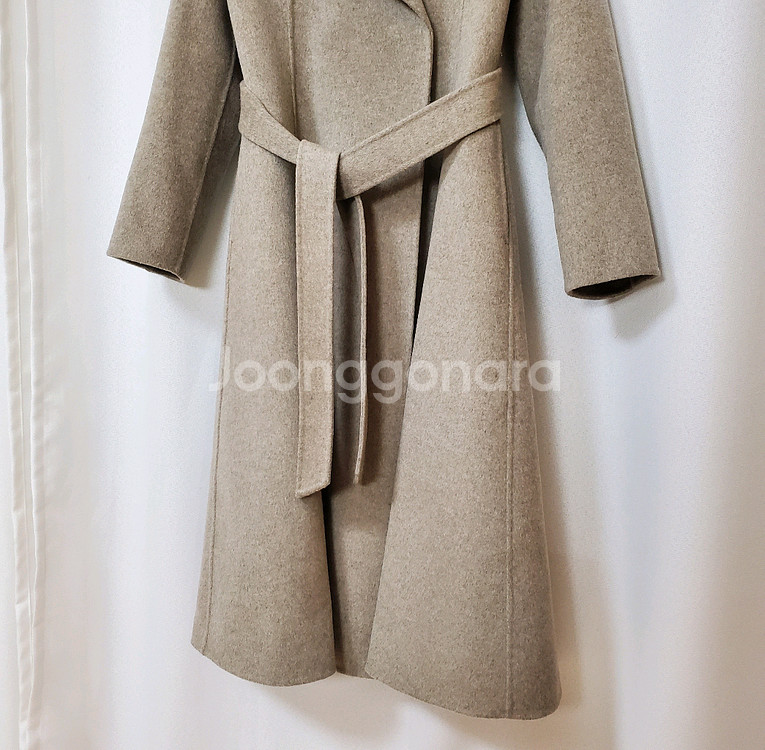 (새세품)지수다움 캐시미어블렌딩 울코트 free--5